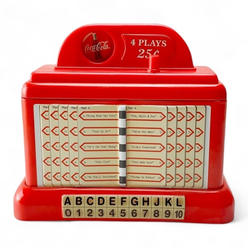 Coca Cola Company Advertising Replica Juke Box Tin Bank​